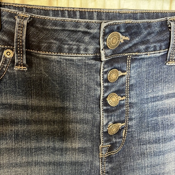 MAURICES HIGH RISE STRETCHY SKINNY JEANS SIZE LARGE - Picture 5 of 10